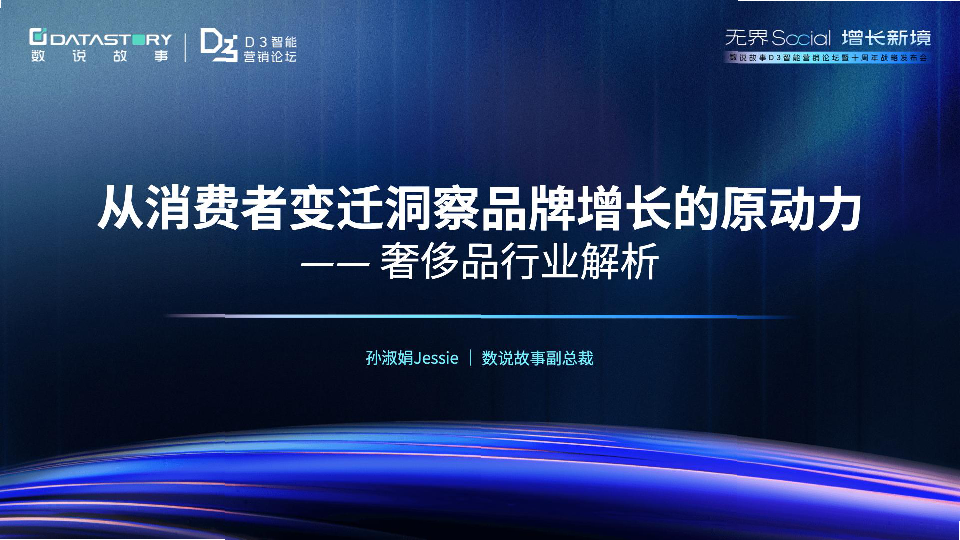D3智能营销论坛暨十周年战略发布会
